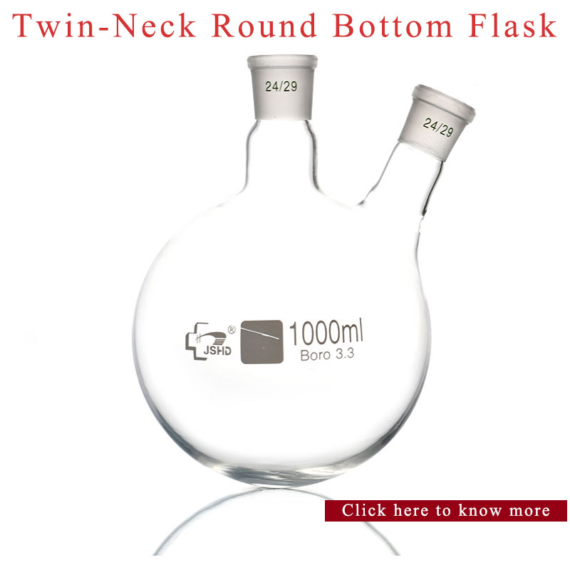 Twin-Neck Round Bottom Flask