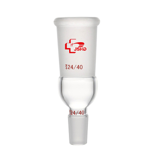 Glass Adapters, Connecting, Enlarging,With Joints at Top And Bottom 