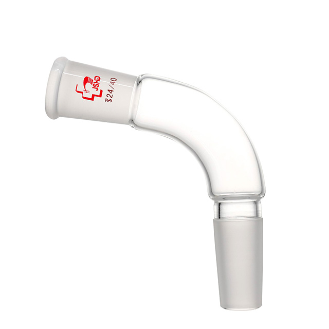 Glass Adapter, Distillation, Bent 105°