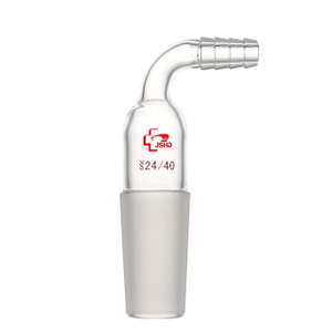 Glass Vacuum/Gas Adapter, 90°, Inner Joint