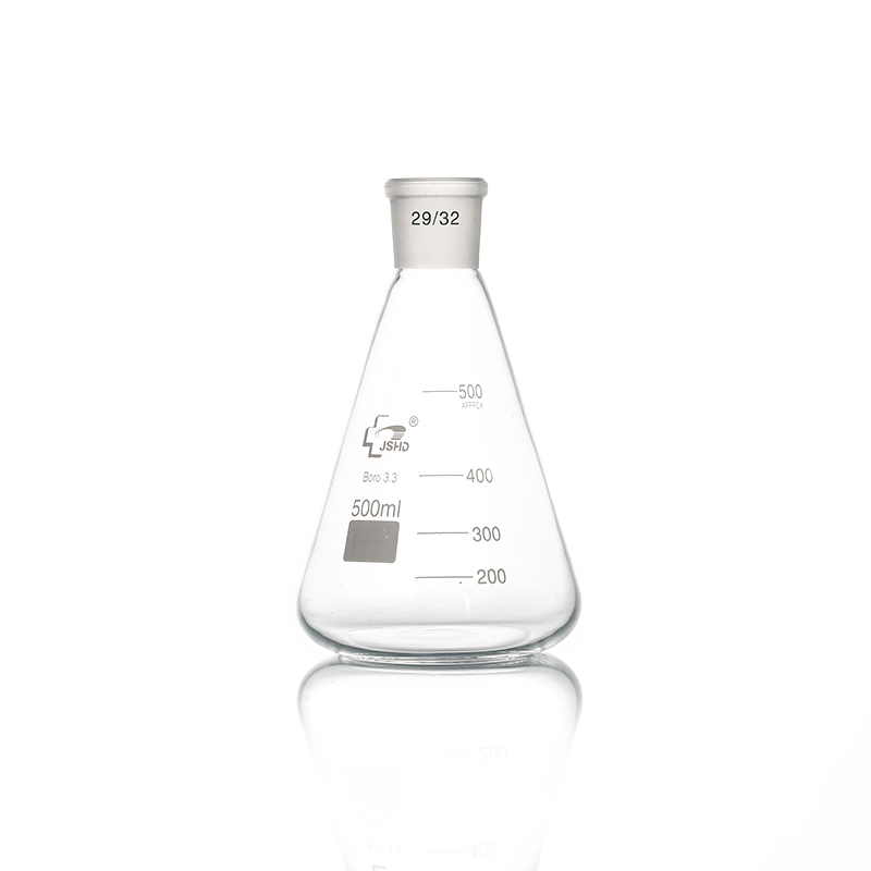 Concial Flask with Standard ground joint