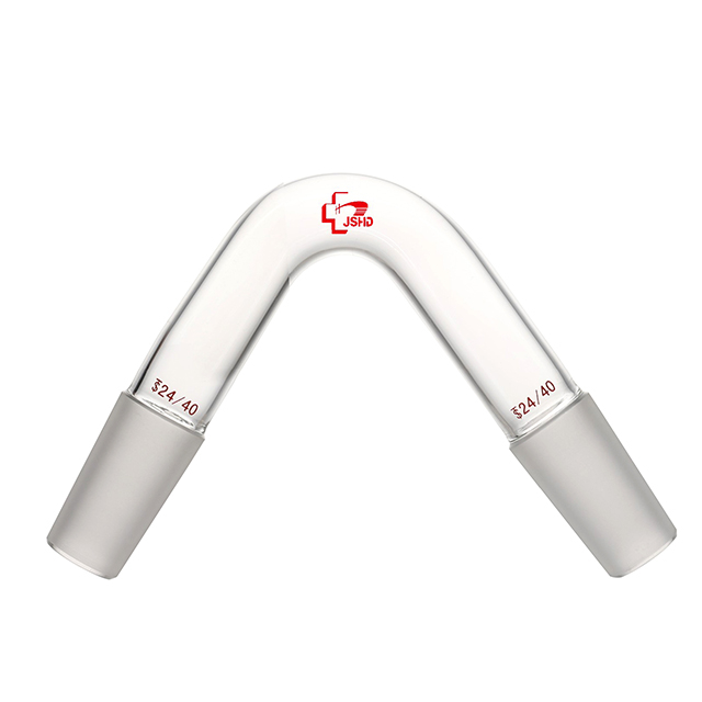 Glass Adapter, Distillation, Bent 75°