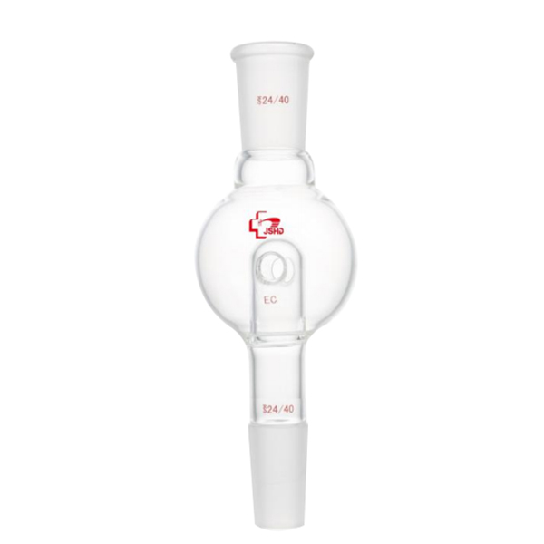 Splash Head Adapter, with return holes / Rotary Evaporator Safety Trap 