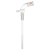 Vacuum Take-Off Glass Adapter Long Stem Bent