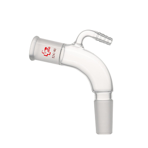 Glass Adapter, Distillation, With Hose Connection, 105 °