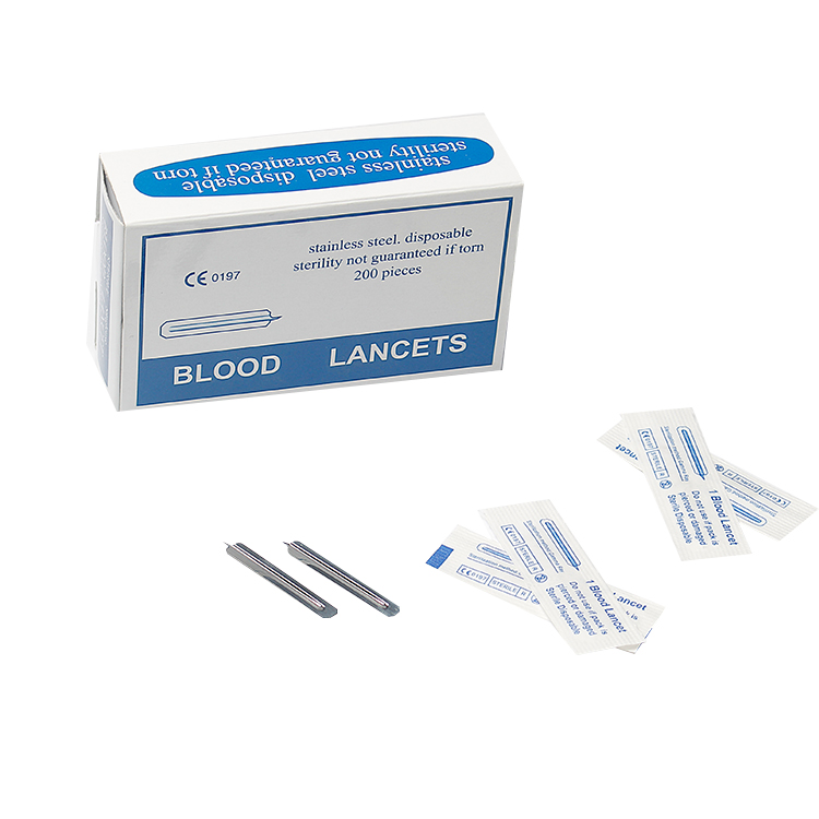 Stainless Steel Blood Lancets