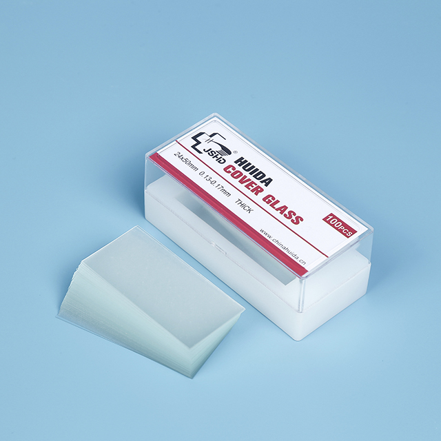 Soda Lime Glass Microscope cover glass 24 x 50mm